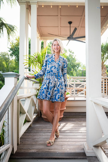 STS x CK Bradley Long Sleeve Tunic Flare Dress