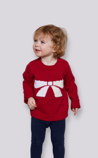 Kids Airplane Intarsia Sweater – Sail to Sable