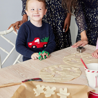 Navy Kids Truck & Tree Sweater