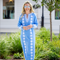 Embroidered Marina Caftan