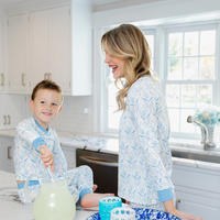 Watercolor Daisies Adult Pajamas