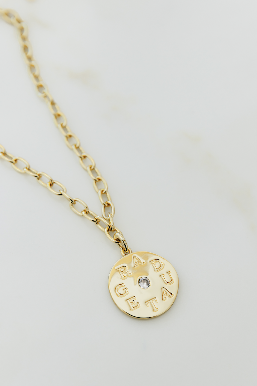 The Graduate Coin Necklace
