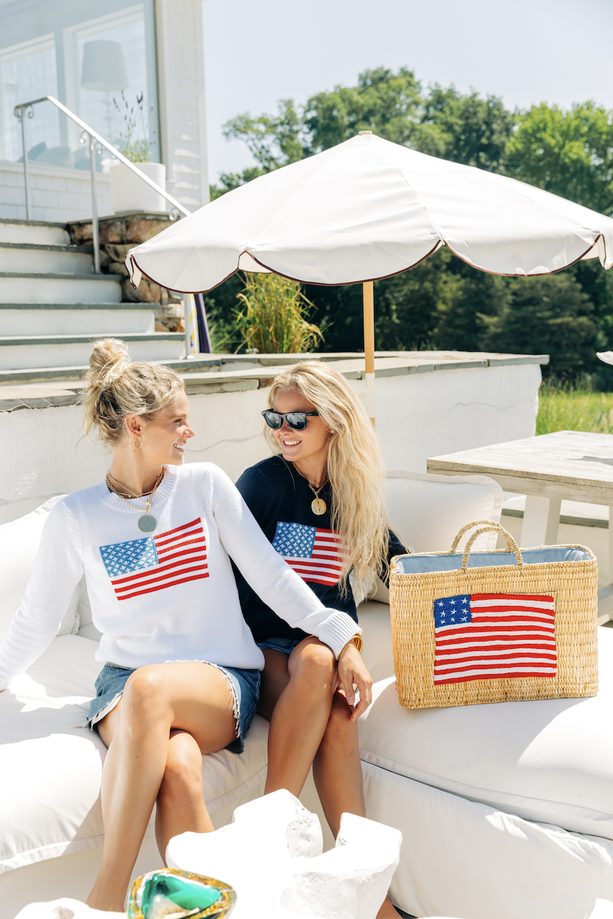 Navy Classic Flag Sweater