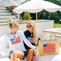 Navy Classic Flag Sweater