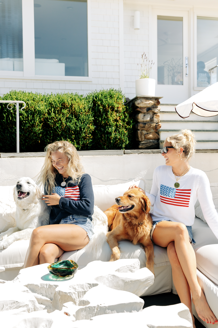 Navy Classic Flag Sweater