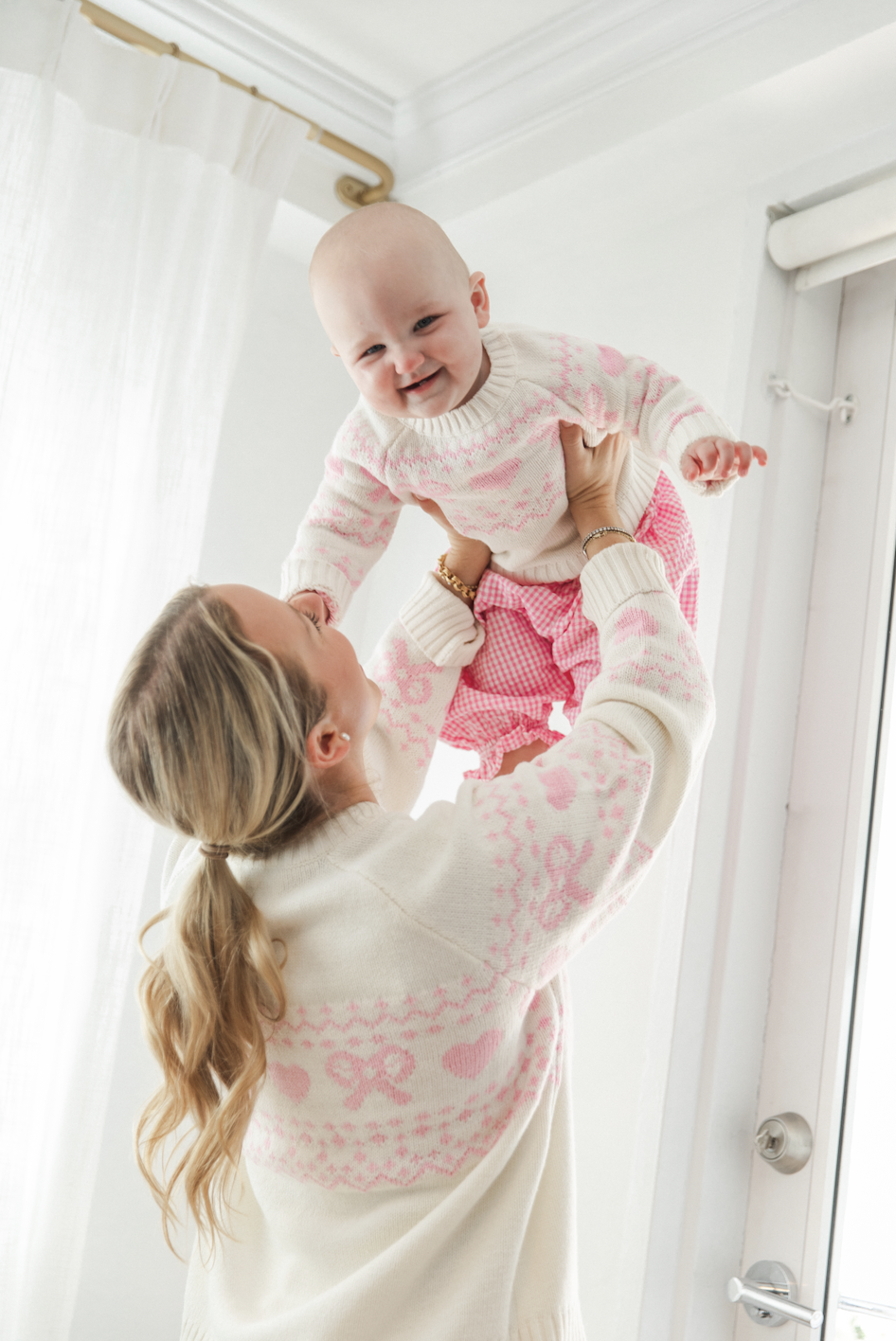 The Libbie Bow & Heart Sweater