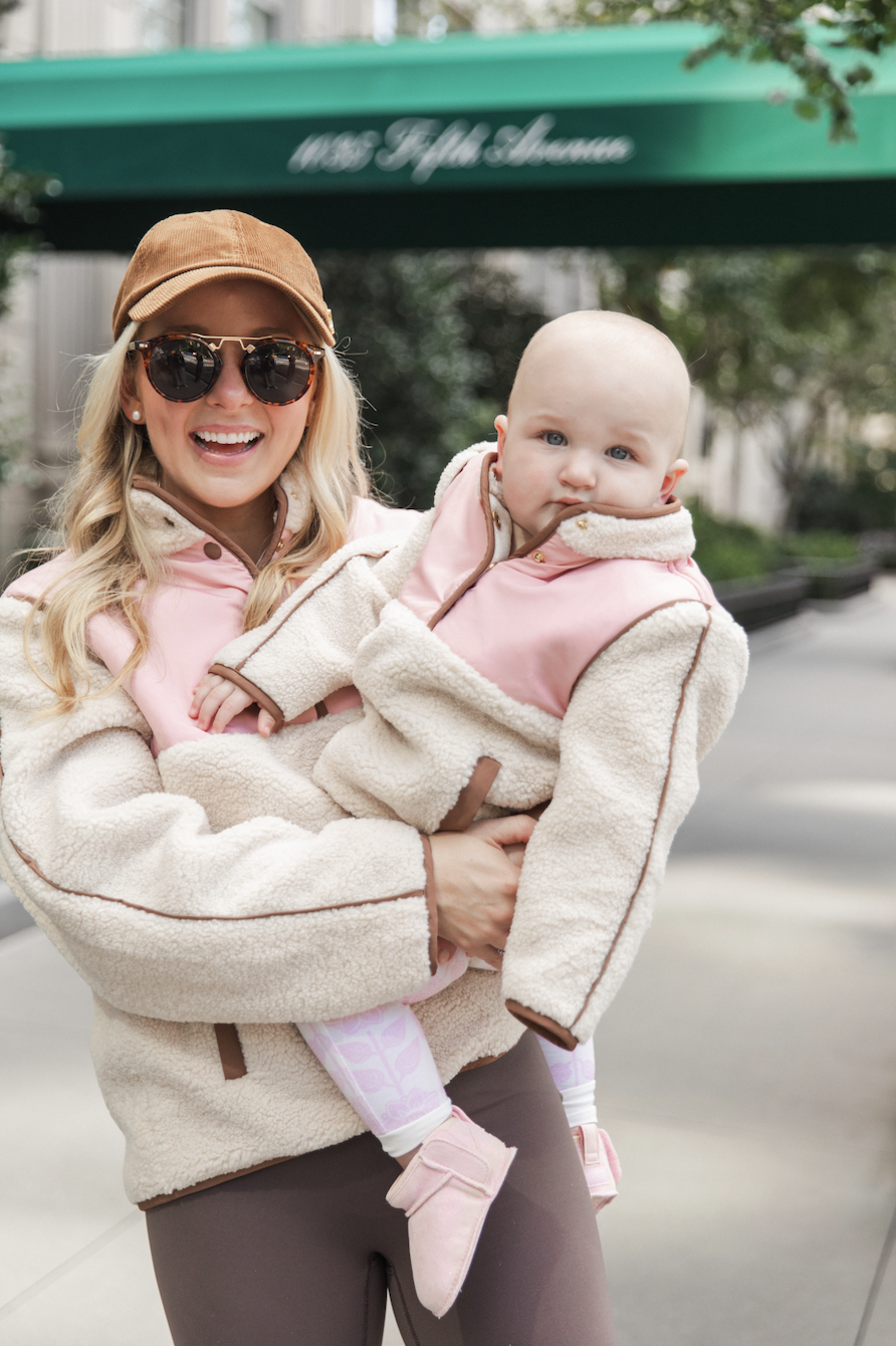 The Molly Colorblock Sherpa