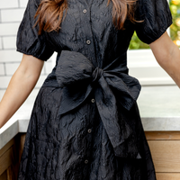 The Abby Jacquard Midi Dress