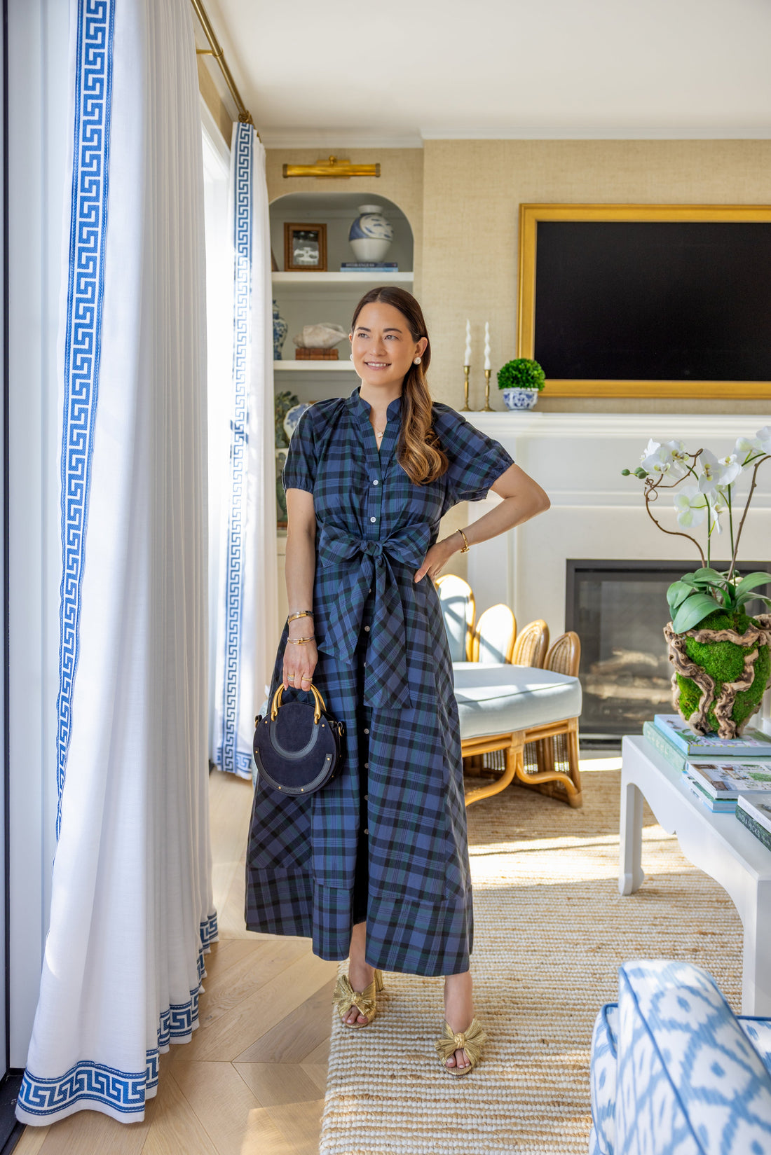 Blackwatch Abby Shirt  Dress