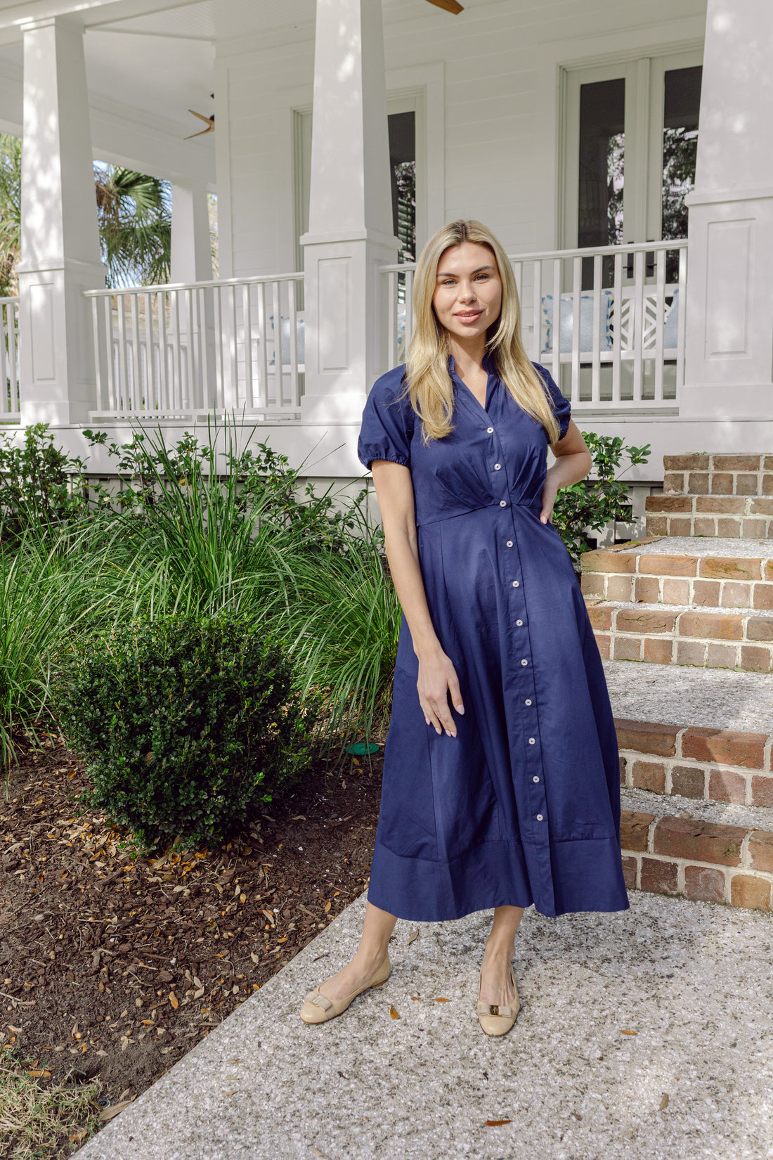 Navy Abby Dress