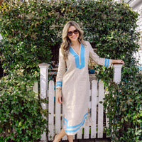 Gold Long Sleeve Classic Maxi Tuinc