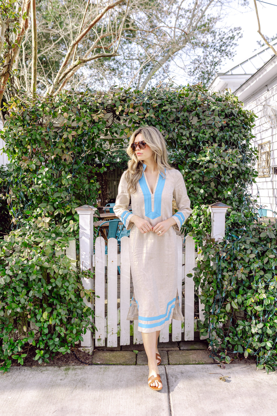 Gold Long Sleeve Classic Maxi Tuinc