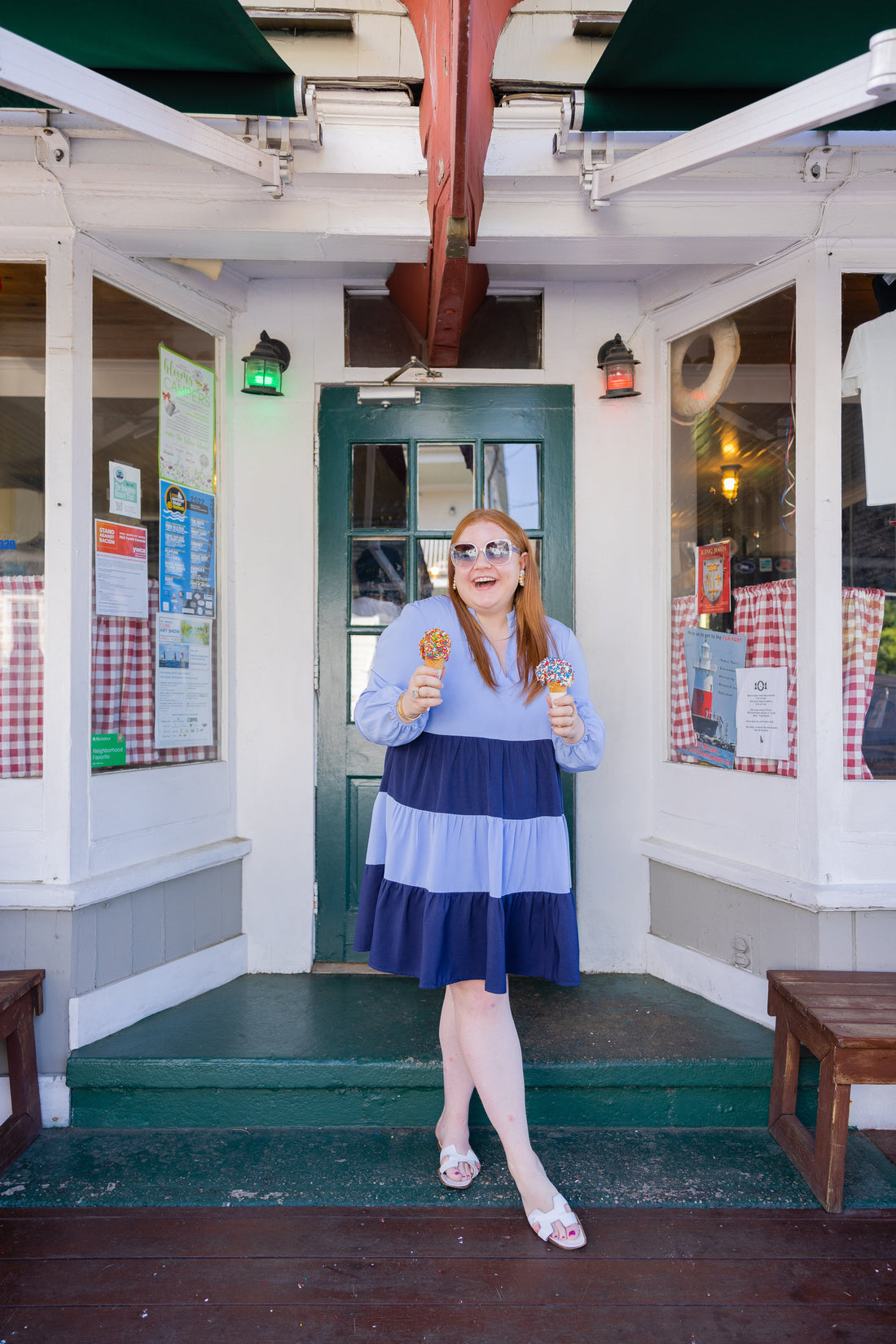 Charlotte Colorblock Dress