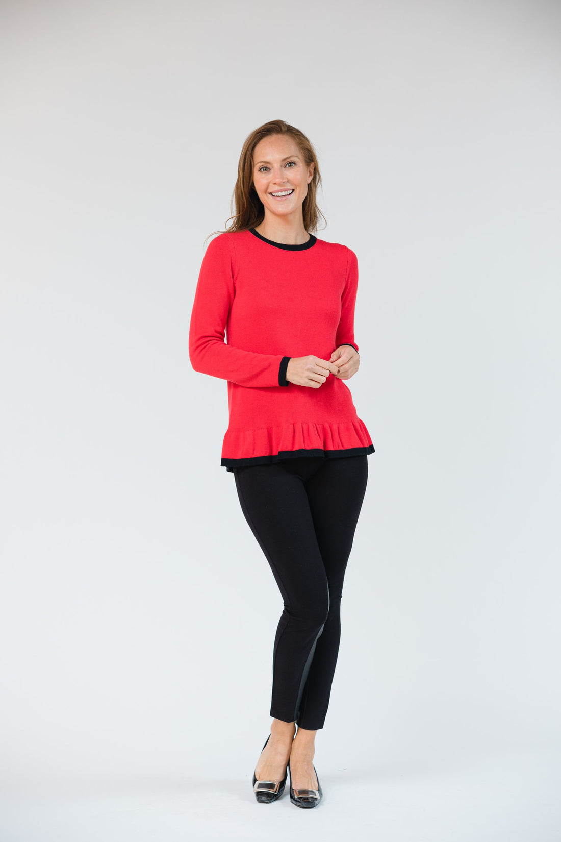 Faith Bow Back Sweater - Two Colors